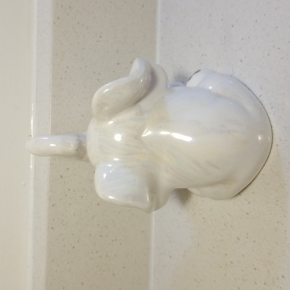 Handpainted Iridescent Elephant - Picture 4 of 9
